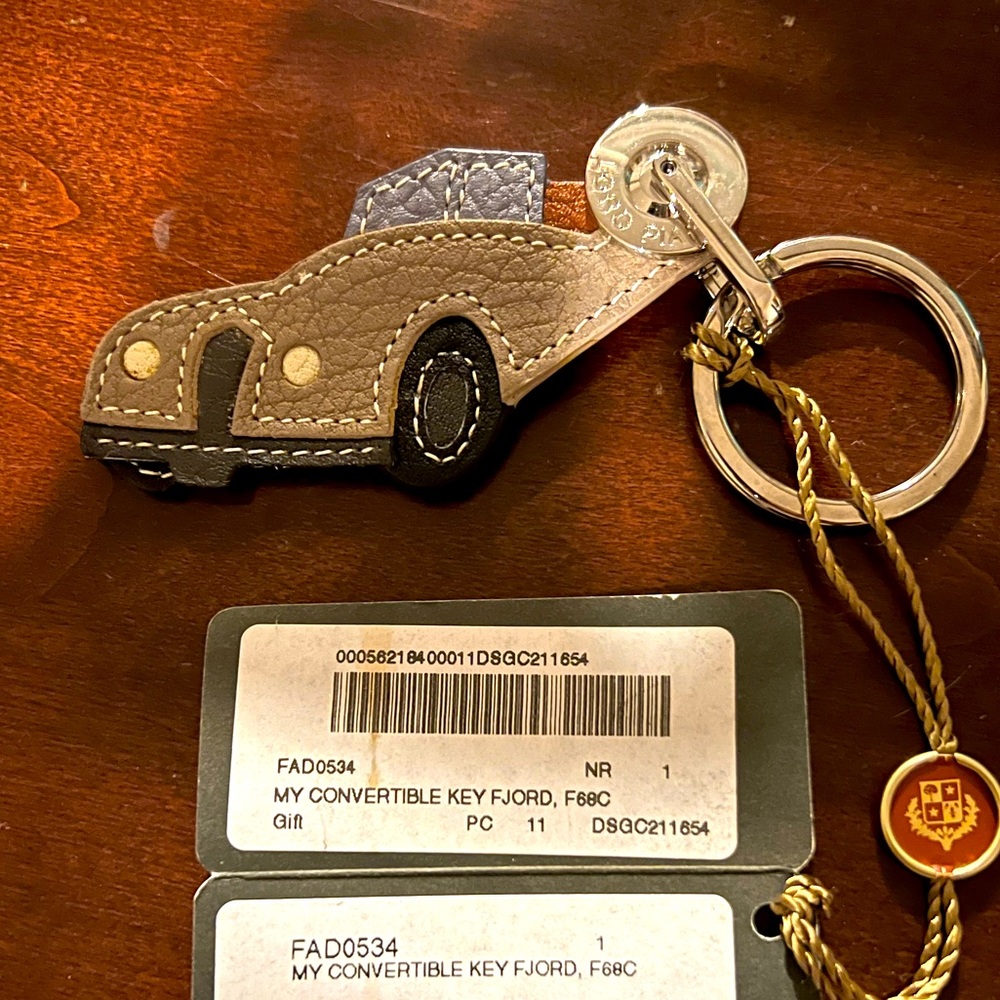 Loro Piana Leather Key Ring